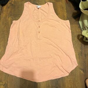 Time & Tru Sleeveless Light Pink Top - Size XL (16-18)